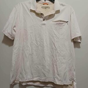 Field &‎ Stream XXL Beige Polo Shirt Men's Short Sleeve Casual Outdoor